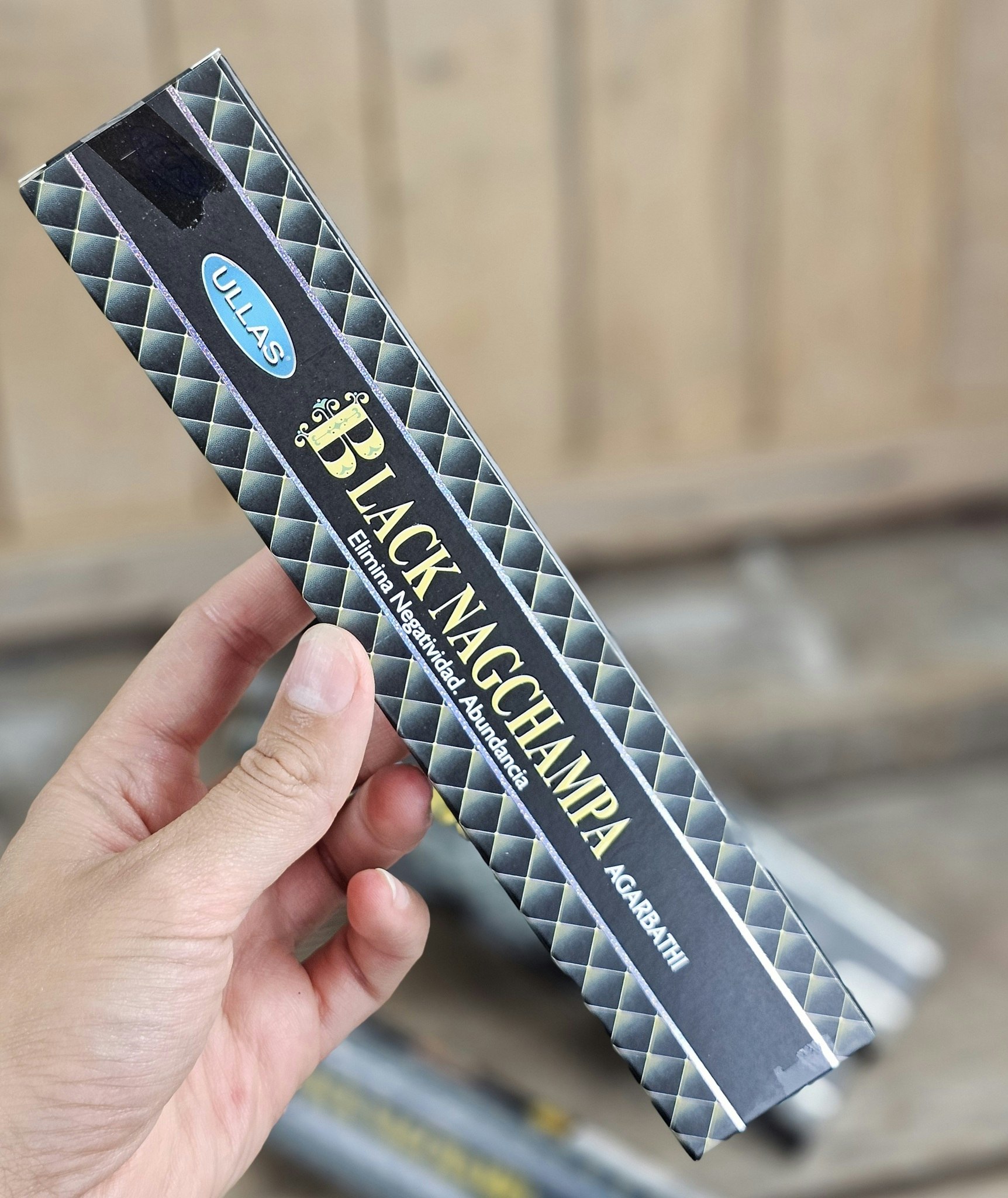 Ullas - Black Nag Champa, rökelsepinnar