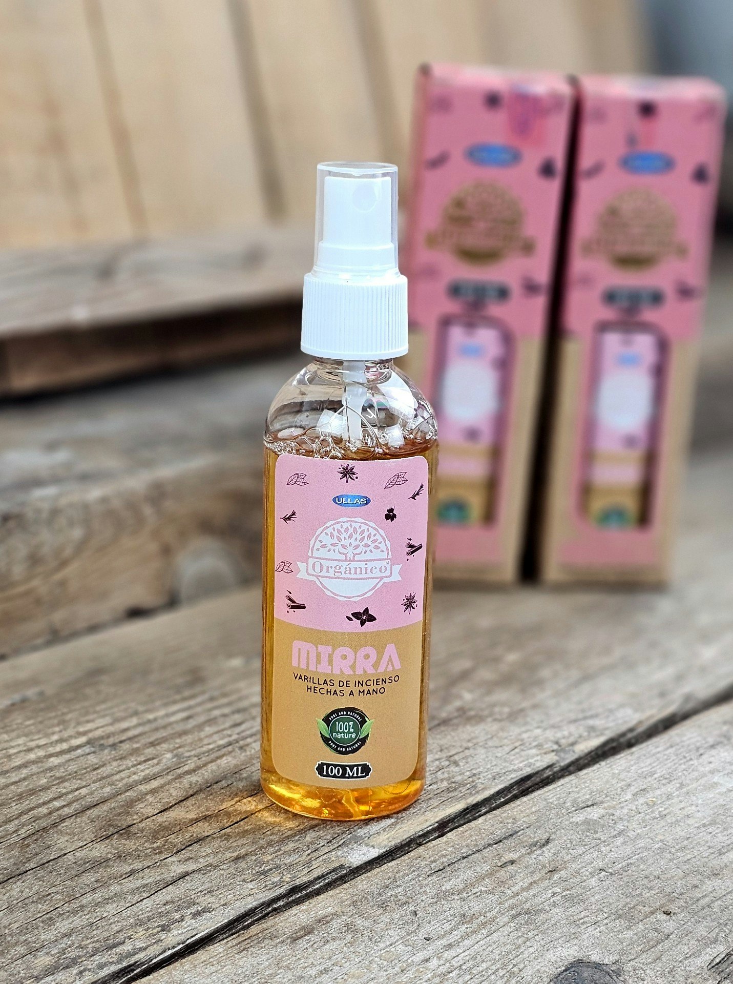 Ullas Orgánico - Myrrh (Myrra), Aromaspray