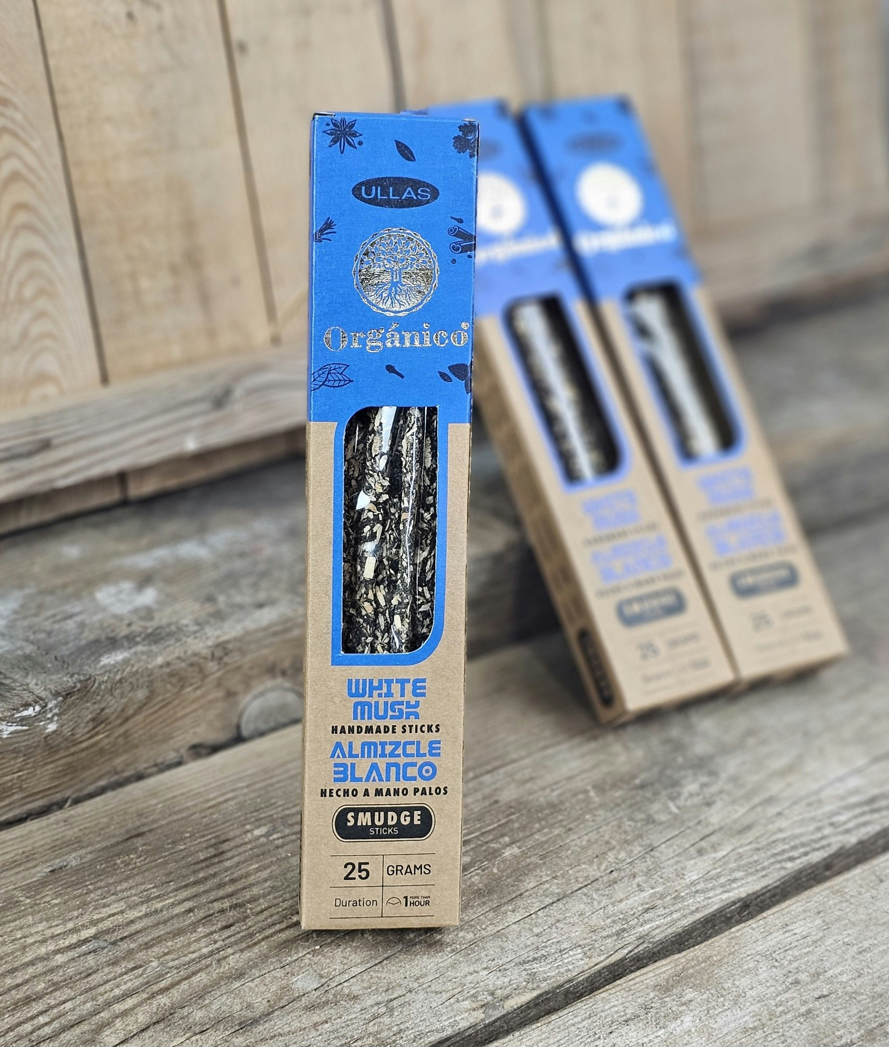 Ullas Orgánico - White Musk (Vit Mysk), rökelsepinnar