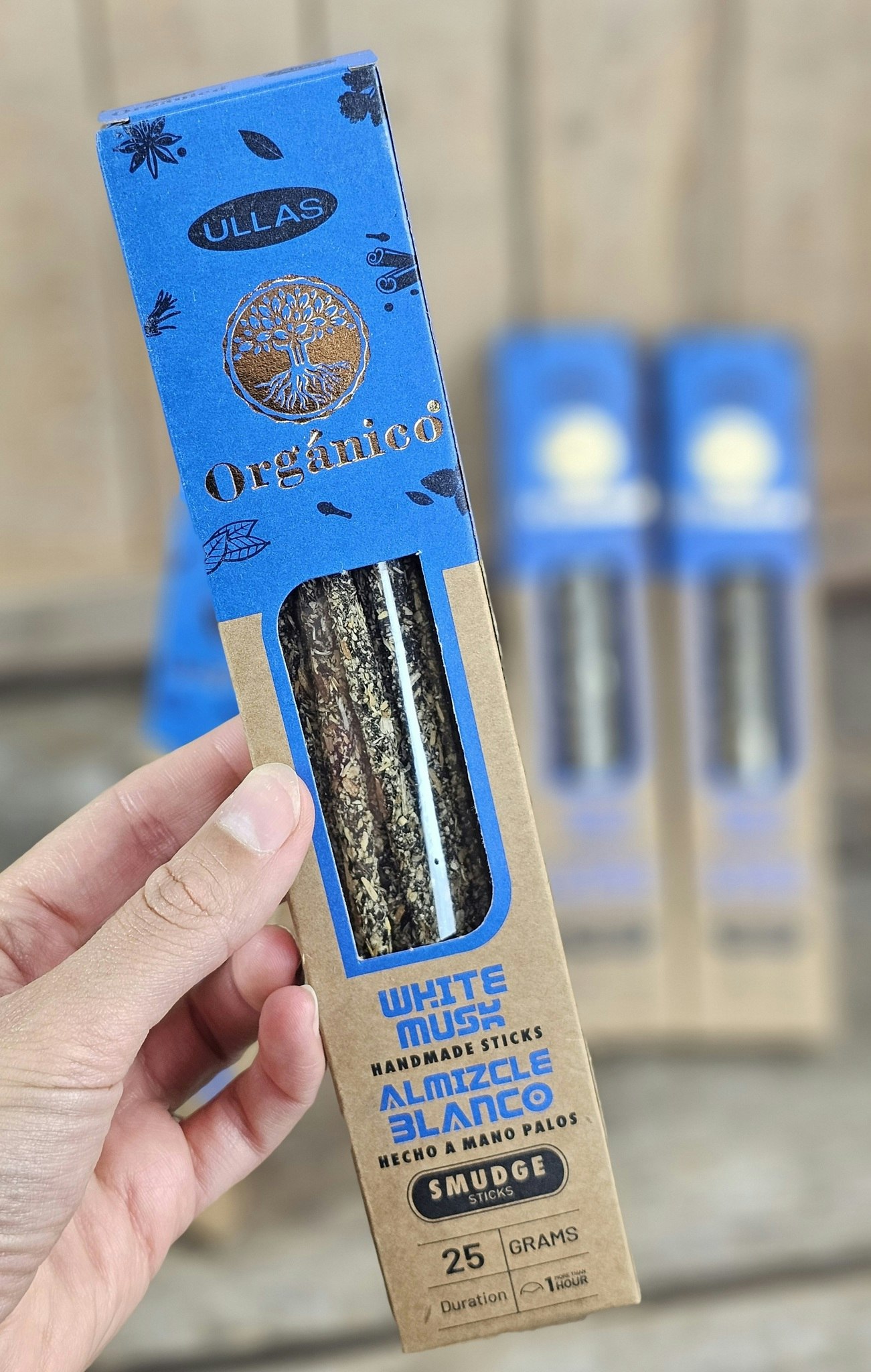 Ullas Orgánico - White Musk (Vit Mysk), rökelsepinnar