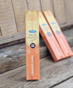 Ullas Palo Santo Serie - Amber (Bärnsten), rökelsepinnar