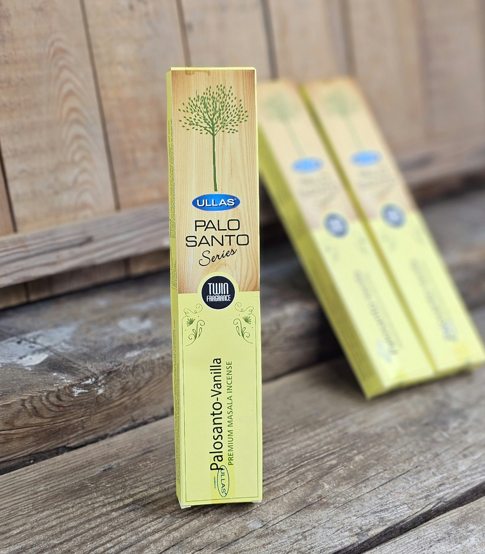 Ullas Palo Santo Serie - Vanilla (Vanilj), rökelsepinnar