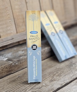 Ullas Palo Santo Serie - White Sage (Vit Salvia), rökelsepinnar