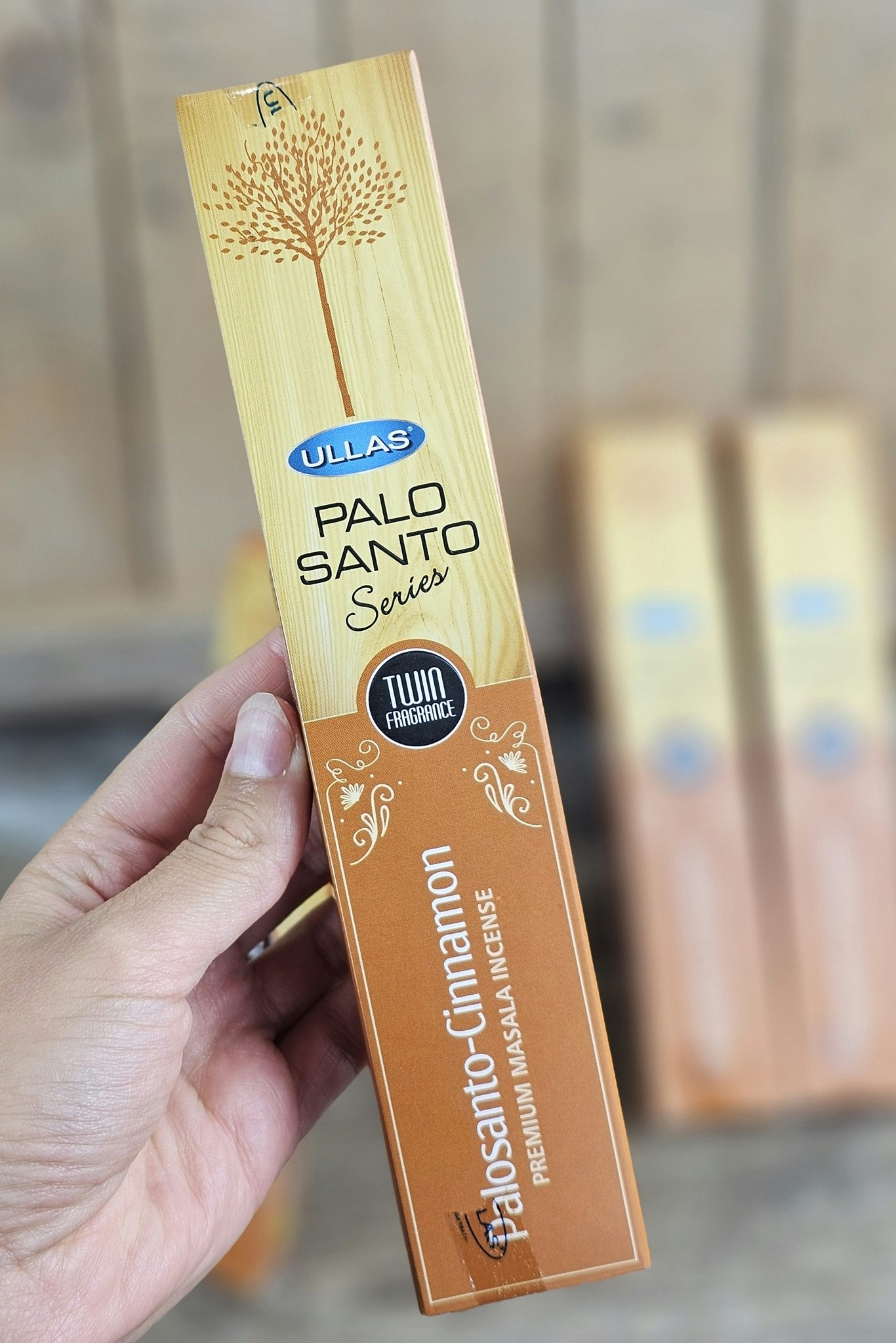 Ullas Palo Santo Serie - Cinnamon (Kanel), rökelsepinnar