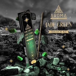 Aroma - Crystal Scents Grön Jade, rökelsepinnar