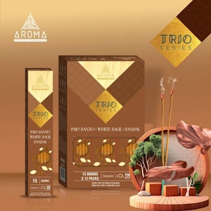 Aroma - Trio Series Sandal, rökelsepinnar