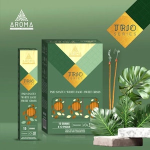 Aroma - Trio Series Sweetgrass, rökelsepinnar