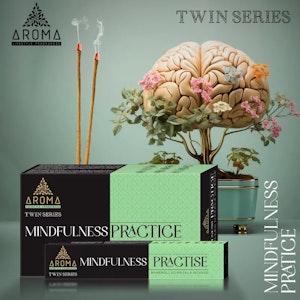 Aroma - Twin Series Mindfulness Practice, rökelsepinnar