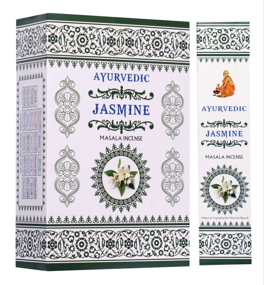 Ayurvedic - Jasmine, rökelsepinnar