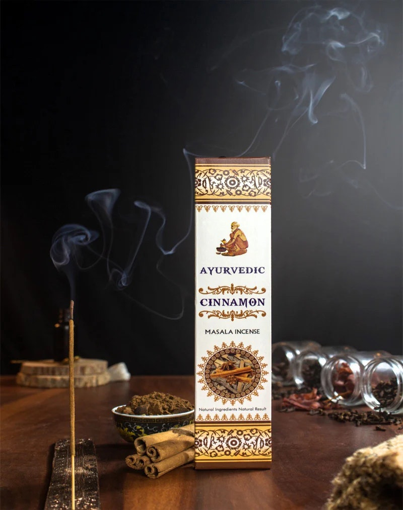 Ayurvedic - Cinnamon, rökelsepinnar