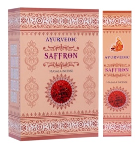 Ayurvedic - Saffron (Saffran), rökelsepinnar