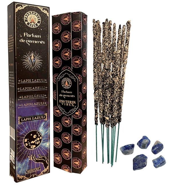 Fragrances & Sens - Merkurius & Lapis Lazuli, rökelsepinnar