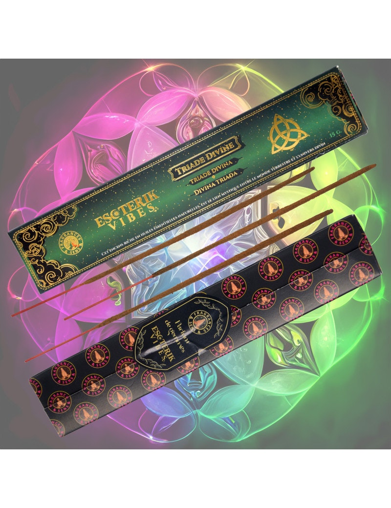 Fragrances & Sens - Esoteric Vibes Divine Triad, rökelsepinnar