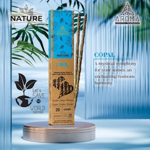 Aroma - Orgánico Nature Copal, rökelsepinnar