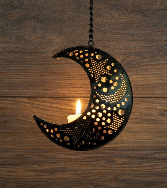Ljuslykta stor hängande måne, Oriental moon