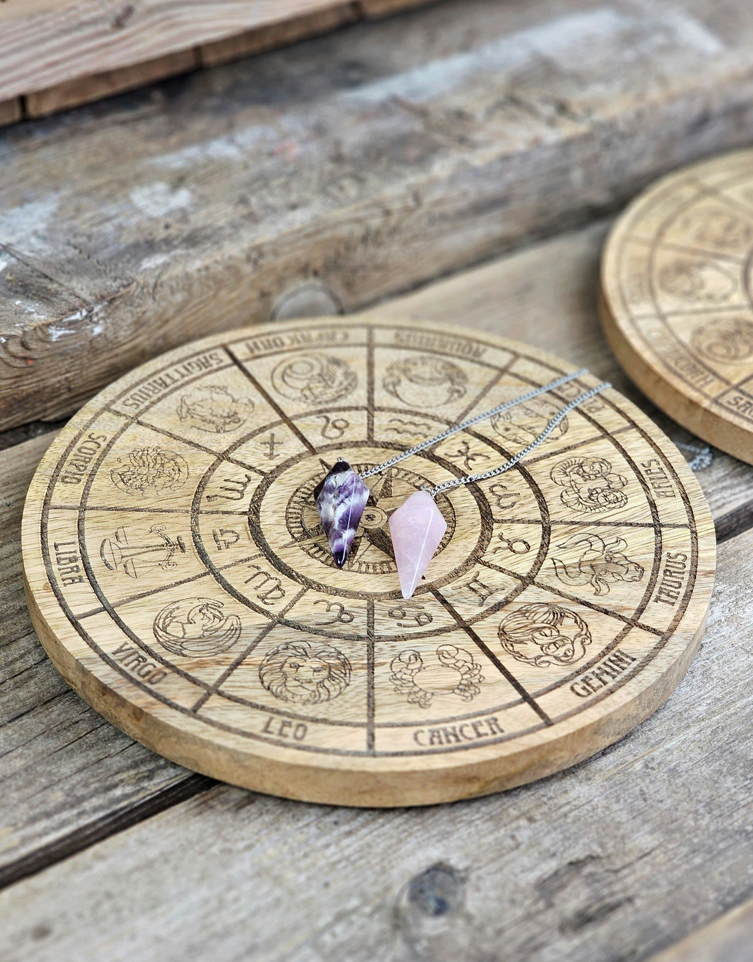 Pendelbräda med Zodiak Stjärntecken