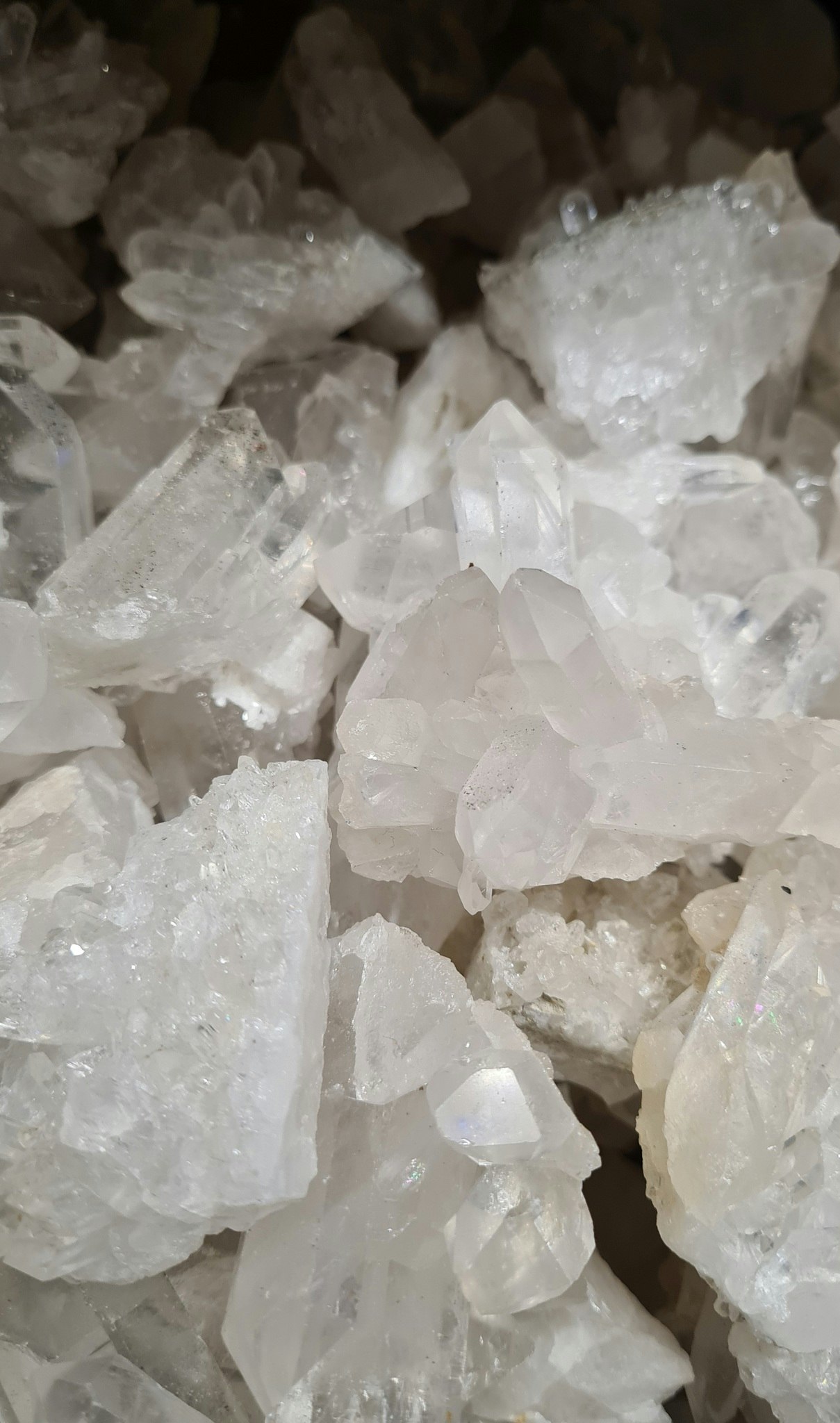 Bergskristallkluster (per 500gram)