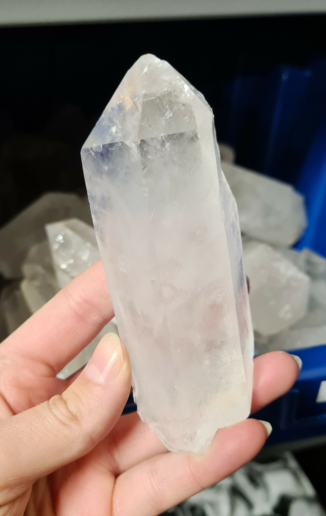 Rå Bergskristallspetsar stora (per kilo)