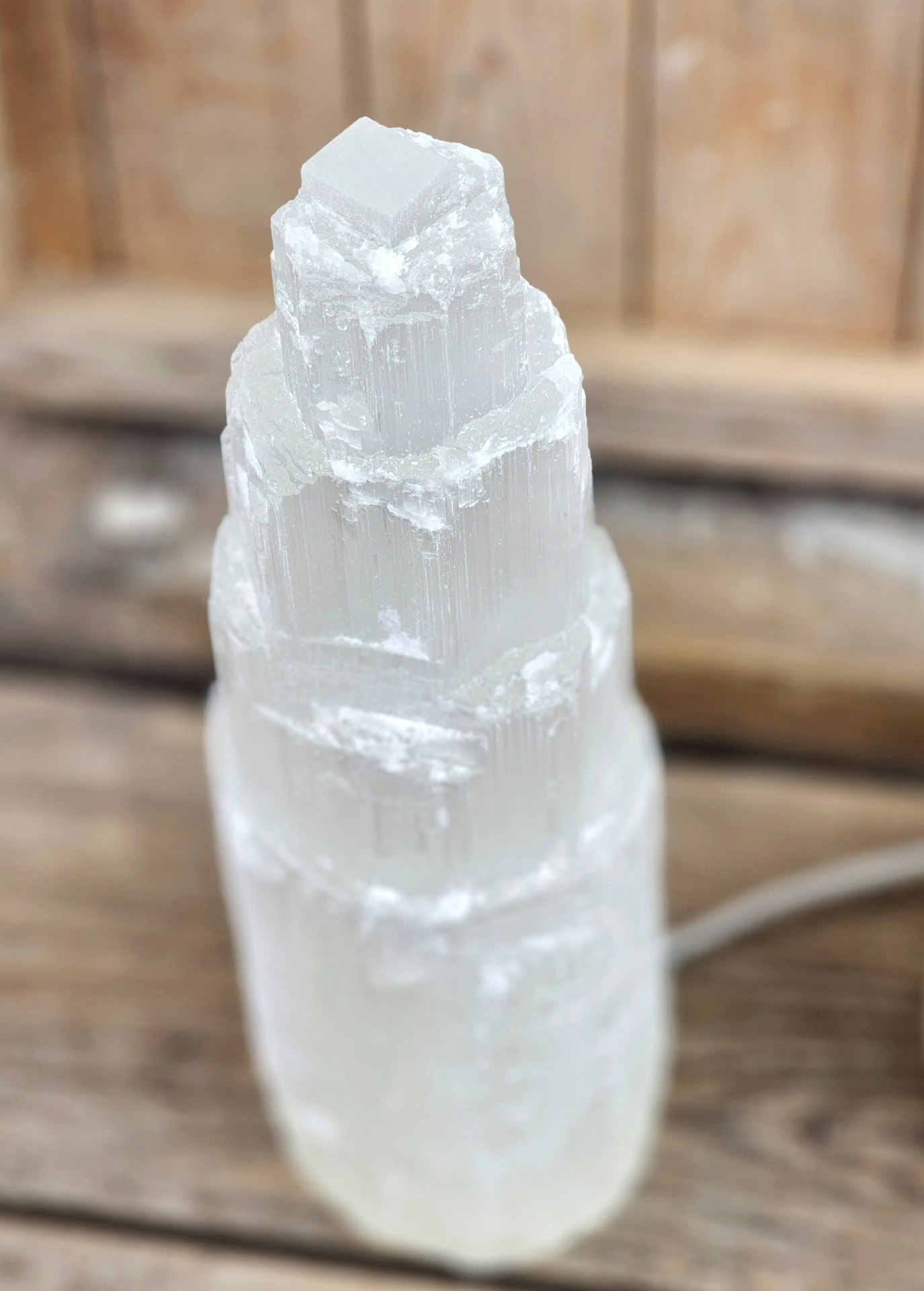 Selenittorn, lampa 30 cm
