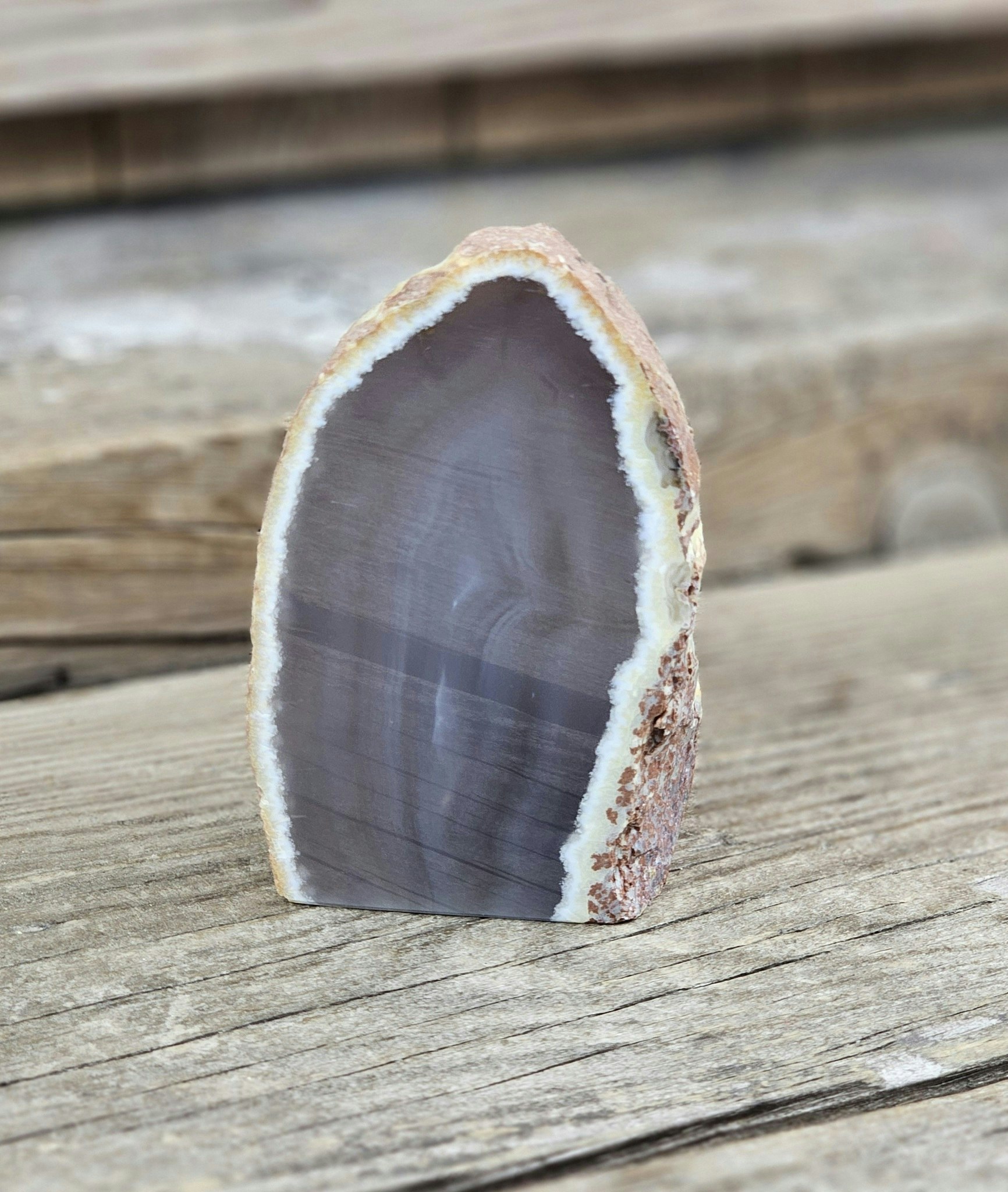 Agatgeoder, stående (per kilo)
