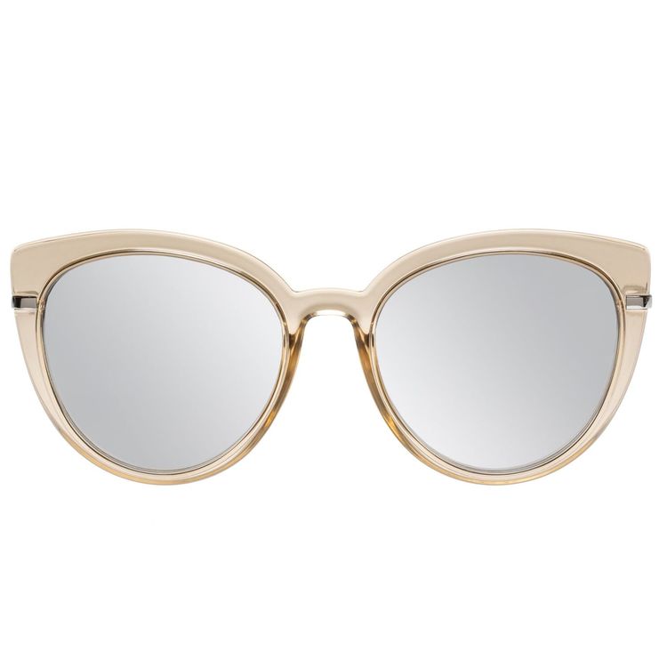 Promiscuous Sunglasses Stone/Silver Mirror Lenses