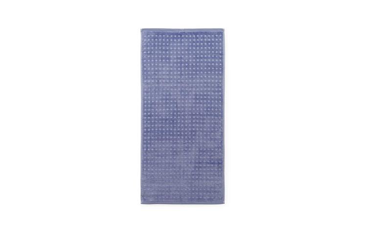 Imprint Towel 50x100 Dot Cornflower