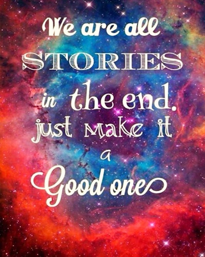 We are all stories