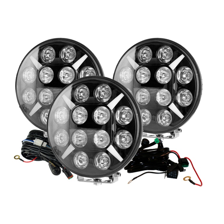 NIZLED Komplett LED-Paket 3x120W