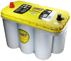 Batteri Optima YellowTop YT S 5.5L 75Ah, 975CCA