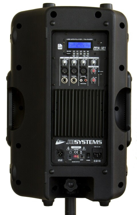 JB PPA-121 - Aktiv högtlr. m. USB/SD/FM-Radio