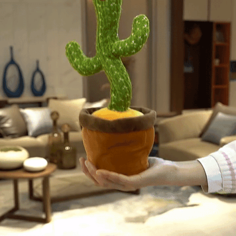 Årets virala leksak - Kaktusen som dansar, spelar musik och härmar det du säger