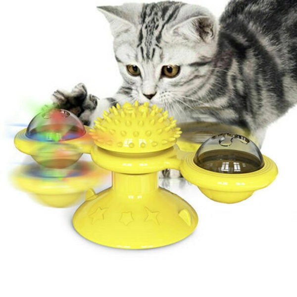 Kattleksak - Spinner - Underhåller katten i timmar