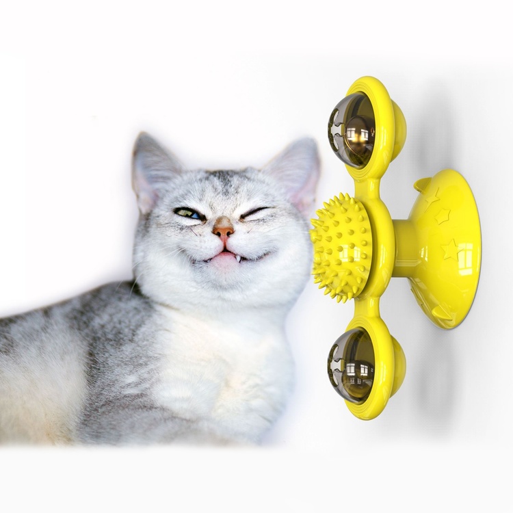 Kattleksak - Spinner - Underhåller katten i timmar