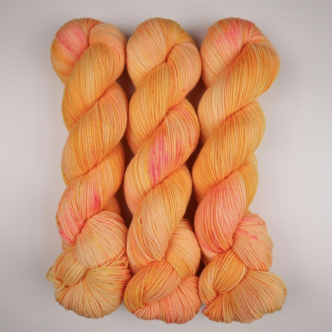 Sockgarn "Orange"