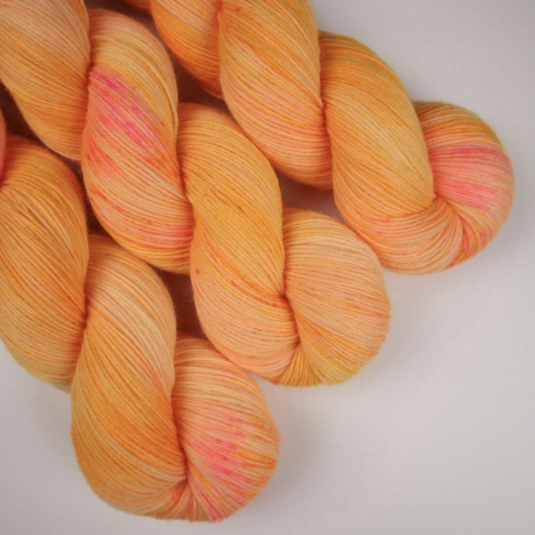 Sockgarn "Orange"
