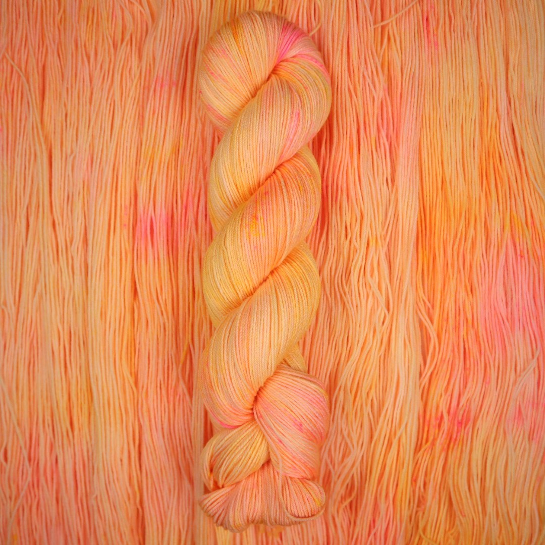 Merino Sock "Orange" 100g