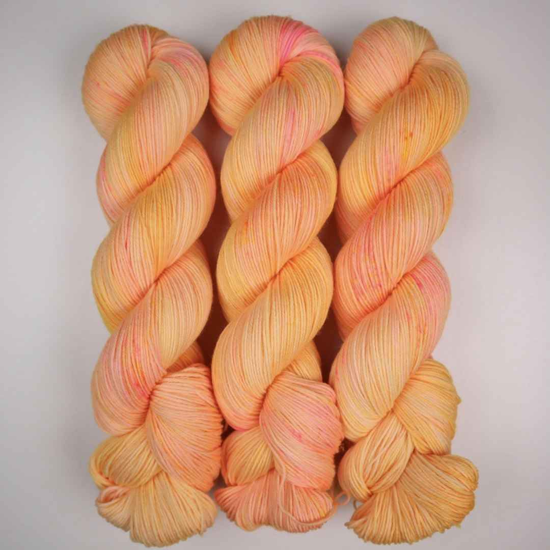 Merino Sock "Orange" 100g