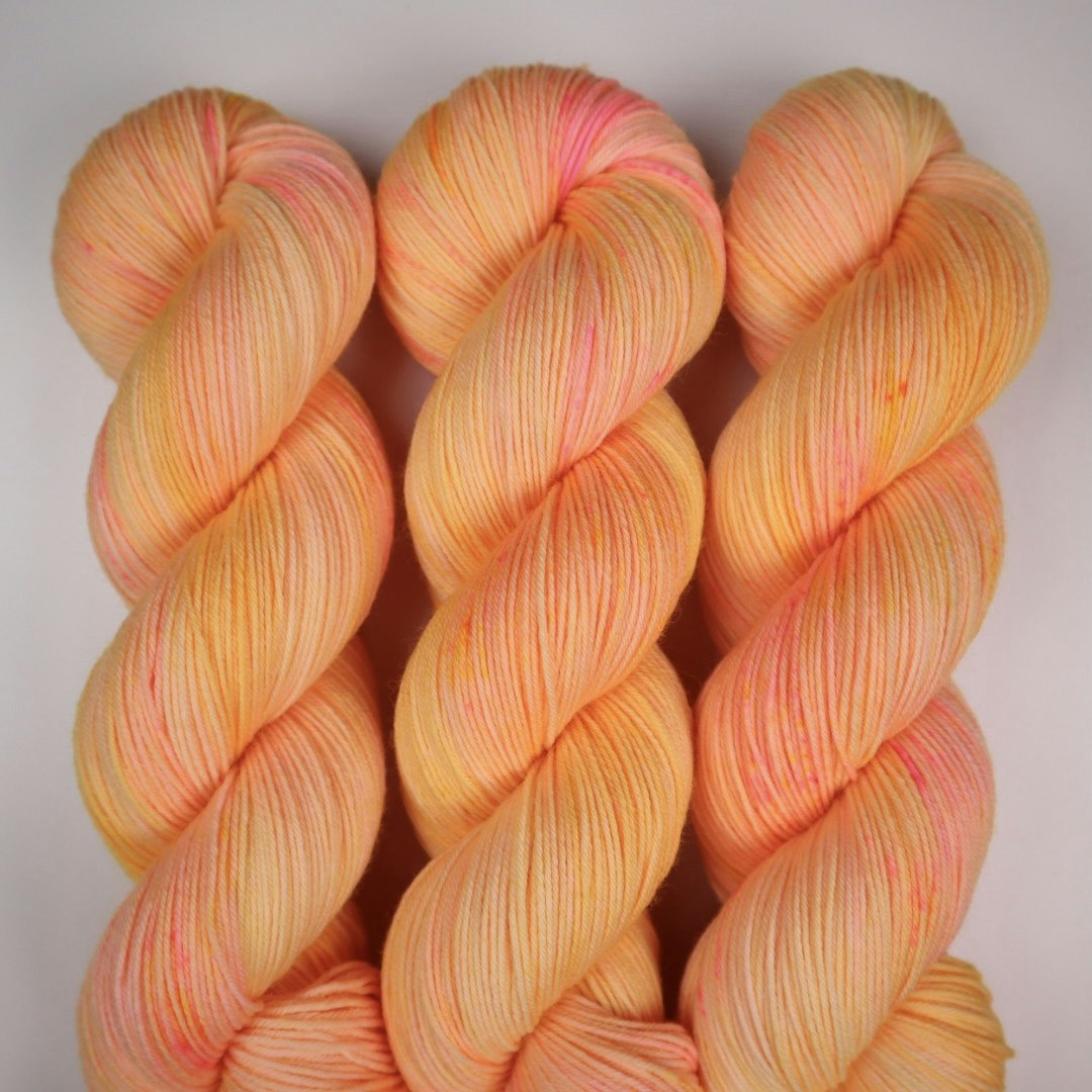 Merino Sock "Orange" 100g