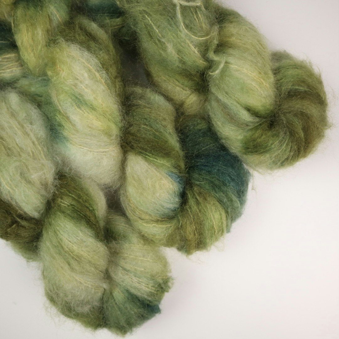 Tjock Mohair 100g "Kristina i skogen"