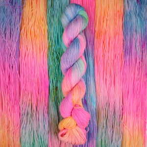 Merino Sock "Unicorn farts" OBS! 50g