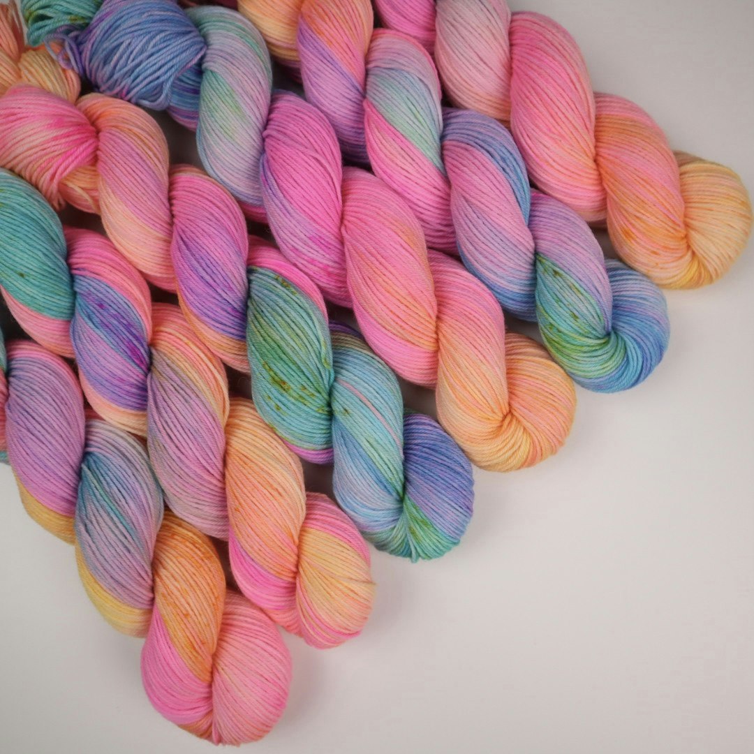 Merino Sock "Unicorn farts" OBS! 50g