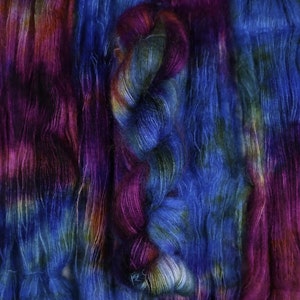 Nya Mohair Silke "Drottningsylt" 50g