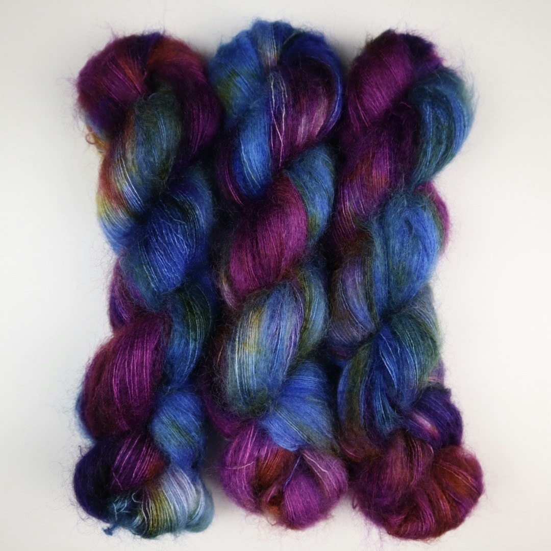 Nya Mohair Silke "Drottningsylt" 50g