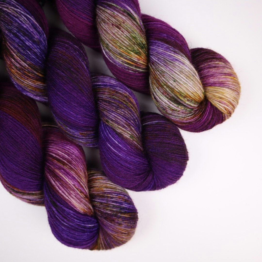 Sockgarn "Höstlängtan Lila"