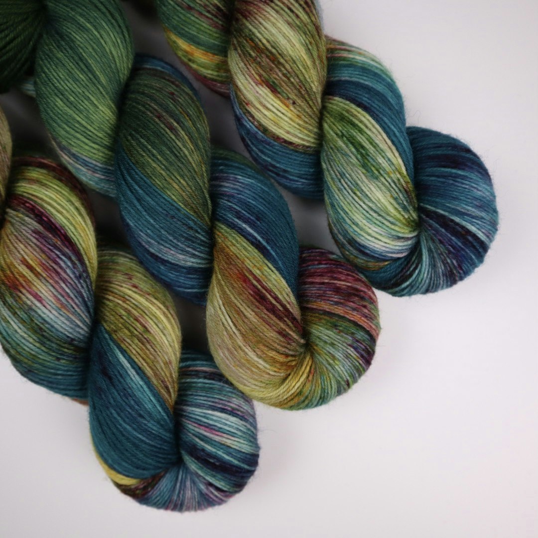 Sockgarn "Höstlängtan Grön"