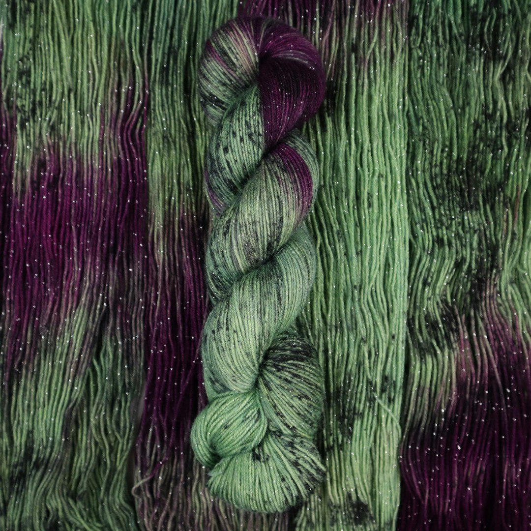 GLITTER Sockgarn "Frankenstein"
