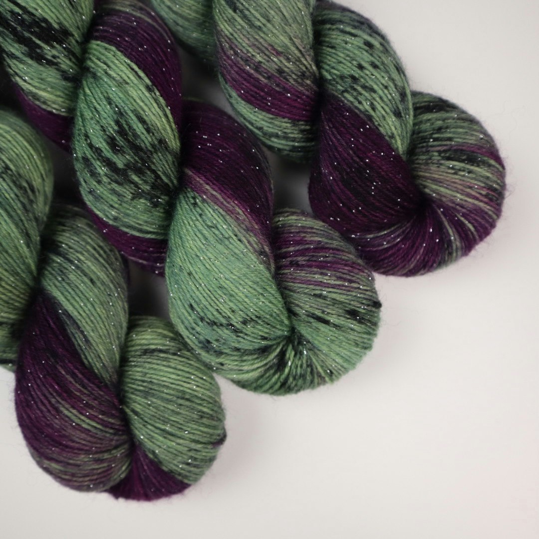 GLITTER Sockgarn "Frankenstein"