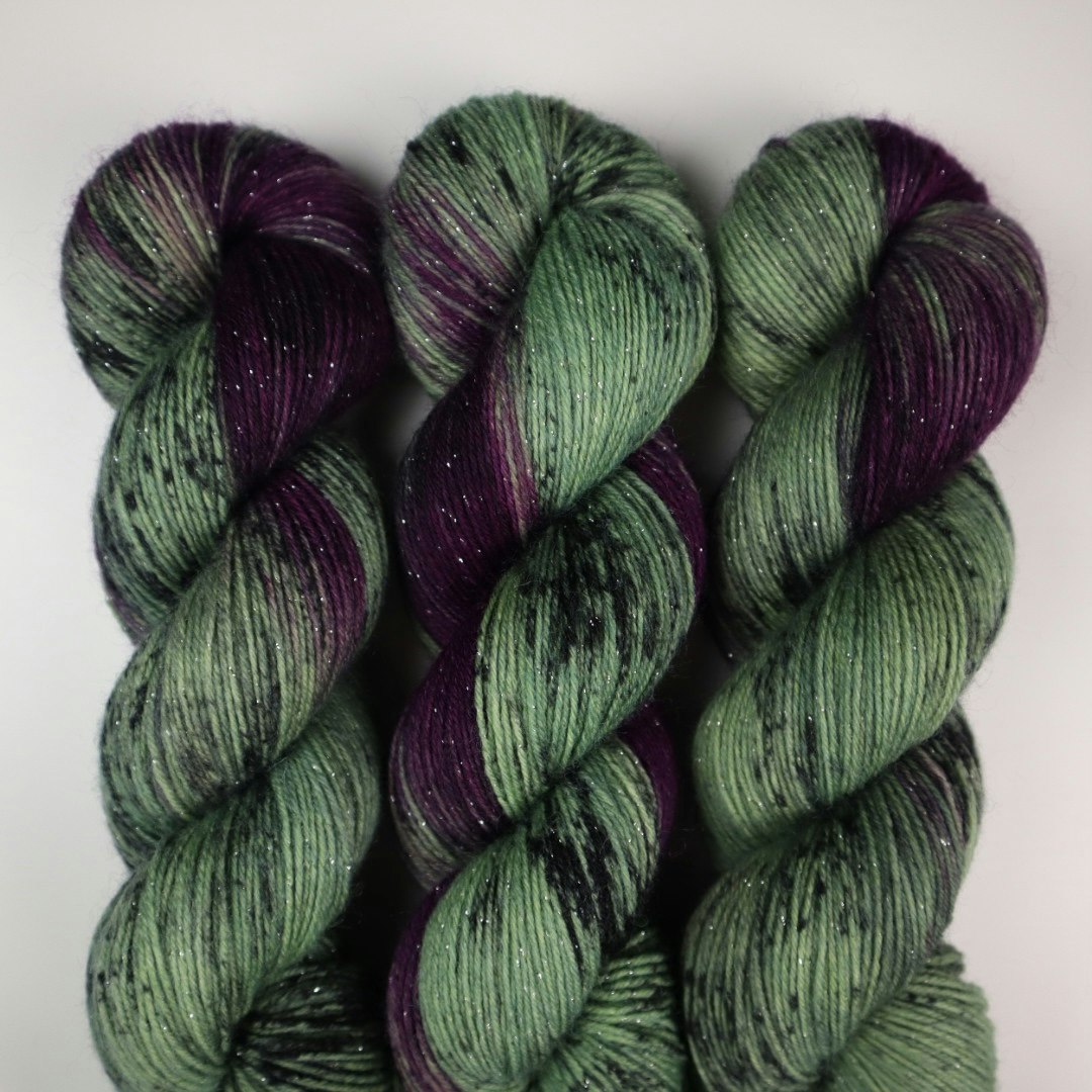 GLITTER Sockgarn "Frankenstein"