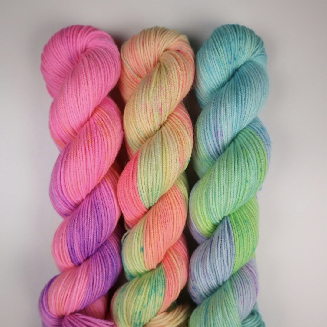 Merino Sock-kit 3x50g "Tresmak ljus"