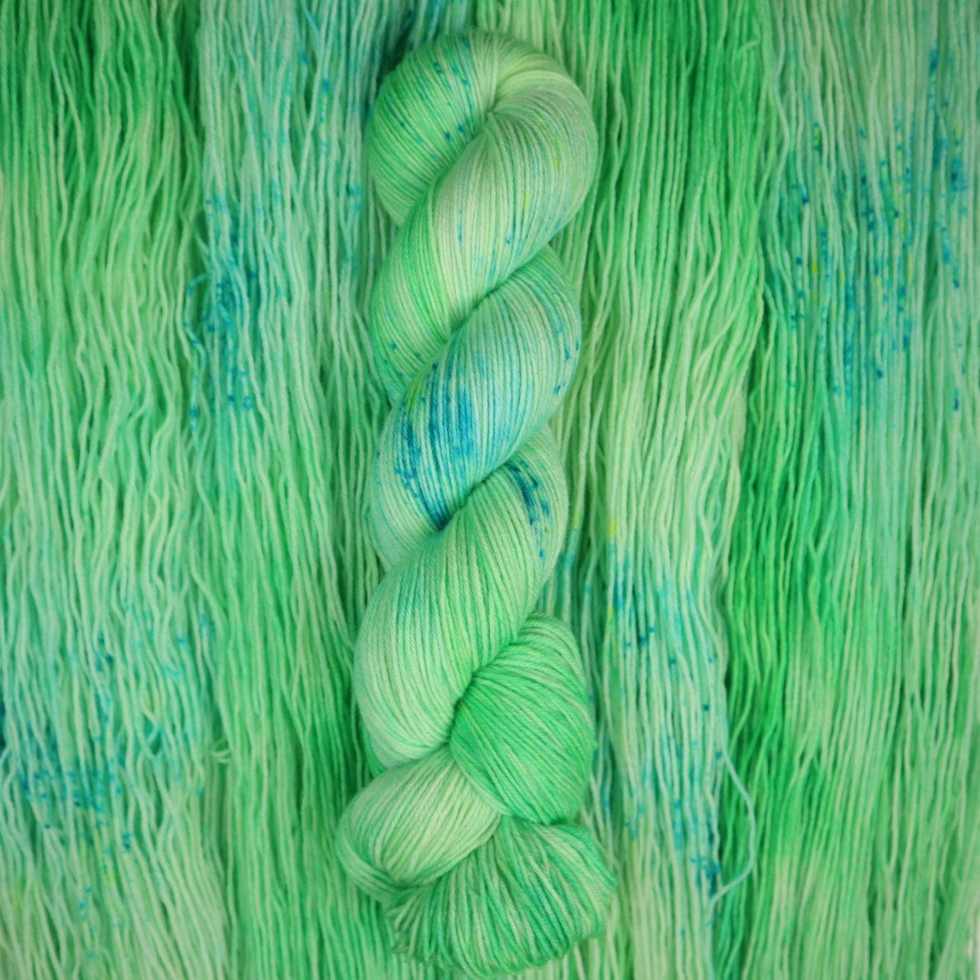 Sockgarn "Grön"
